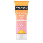 Neutrogena Invisible Daily Defense Sunscreen Lotion - SPF 30 - 3 fl oz: Sun Protection, Whole Body, Paraben-Free, Unscented