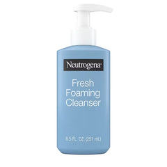 Neutrogena Fresh Foaming All-in-One Cleanser - 8.5 fl oz: Hypoallergenic, Noncomedogenic, Oil-Free, Recommended for Normal Skin
