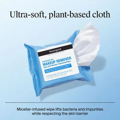 Neutrogena Makeup Remover Cleansing Towelettes, Fragrance Free - 21 ct: For Sensitive Skin