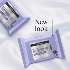 Neutrogena Night Calming Makeup Remover Wipes - Ultra Soft Micellar Facial Cleansing - 25ct: Ethyl Alcohol-Free, Noncomedogenic