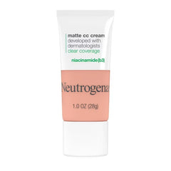 Neutrogena Clear Coverage Foundation - Apricot 3.5 - 1oz: Liquid, Skin Tone Improvement, Face Application