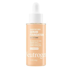 Neutrogena Healthy Skin Sensitive Skin Serum Foundation with Color Correcting, Pore Minimizing & Buildable Coverage - 01 Light/Medium
