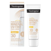 Neutrogena Mineral UV Tint Face Liquid Light Sunscreen - SPF 30 - 1.1oz: Paraben-Free, Oxybenzone-Free, Contains Vitamin E