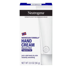 Neutrogena Norwegian Formula Hand Cream for Dry and Rough Hands - Fragrance Free - 2oz: Sulfate-Free, Aluminum-Free, Dye-Free, Oil-Free