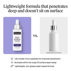 Neutrogena Restore Advanced Growth Support Hair Serum - 1.7 fl. oz: Damage Repair, For All Hair Types, Liquid Form
