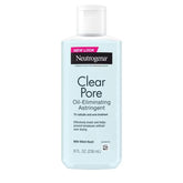 Neutrogena Clear Pore Oil-Eliminating Facial Astringent, Pore Clearing Treatment for Acne-Prone Skin - 8 fl oz