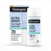 Neutrogena Ultra Sheer Mineral Face Liquid Sunscreen - SPF 70 - 1.4 fl oz: Unscented