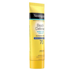 Neutrogena Beach Defense Sunscreen Lotion - SPF 70 - 1 fl oz: Oil-Free & Travel-Size, Unscented Homosalate Formula
