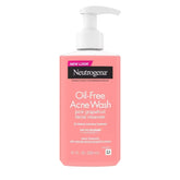 Neutrogena Oil-Free Salicylic Acid Pink Grapefruit Pore Cleansing Acne Face Wash with Vitamin C - 9.1 fl oz: Ideal for Oily & Acne-Prone Skin