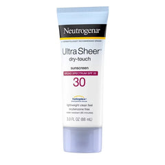 Neutrogena Ultra Sheer Dry Touch Sunscreen Lotion - SPF 30 - 3 fl oz: Paraben-Free, Sulfate-Free, Oil-Free