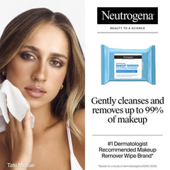 Neutrogena Makeup Remover Cleansing Towelettes, Fragrance Free - 21 ct: For Sensitive Skin