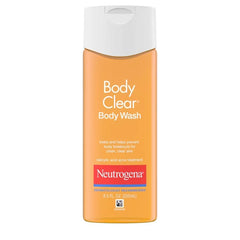 Neutrogena Body Clear Acne Body Wash with Glycerin for Breakout Treatment - 8.5 fl oz: Paraben-Free, Oil-Free, Sensitive Skin