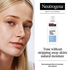 Neutrogena Alcohol Free Toner - 8 fl oz: Hypoallergenic, Sulfate-Free, For Normal & Combination Skin, No Fragrance Added