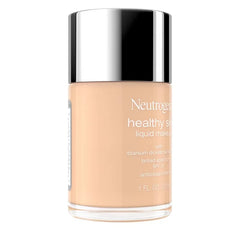 Neutrogena Healthy Skin Liquid Makeup Foundation, Lightweight & Flawless Coverage with Broad Spectrum SPF 20 Sunscreen - 10 Classic Ivory