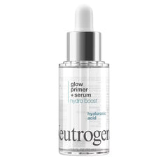 Neutrogena Hydro Boost Glow Booster Primer & Serum, Infused with Purified Hyaluronic Acid: For Normal, Oily, Combination, Dry Skin