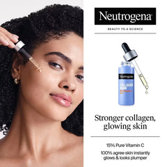 Neutrogena Collagen Bank 15% Vitamin C Glow + Tone Booster Serum - 0.5 fl oz