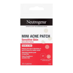 Neutrogena Sensitive Skin Patch Minis - 36ct: Anti-Acne, Fragrance-Free, Facial Treatment