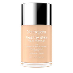 Neutrogena Healthy Skin Liquid Makeup Foundation, Lightweight & Flawless Coverage with Broad Spectrum SPF 20 Sunscreen - 10 Classic Ivory
