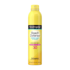 Neutrogena Beach Defense Sunscreen Spray - SPF 30 - 8.5oz: Whole Body Application, Paraben-Free, Scented