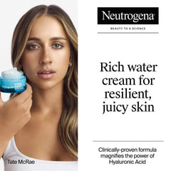Neutrogena Hydro Boost Water Cream Face Moisturizer with Hyaluronic Acid for Dry to Extra-Dry Skin - Fragrance Free - 0.5 fl oz