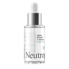 Neutrogena Hydro Boost Glow Booster Primer & Serum, Infused with Purified Hyaluronic Acid: For Normal, Oily, Combination, Dry Skin