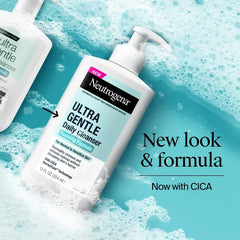 Neutrogena Ultra Gentle Daily Cleanser Foaming Formula - 8.5 fl oz: No Fragrance Added, Paraben-Free, For Normal and Sensitive Skin