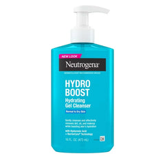 Neutrogena Hydro Boost Hydrating Gel Facial Cleanser with Hyaluronic Acid - 16 fl oz: For Normal & Dry Skin